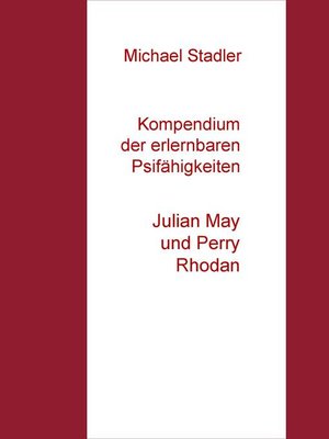 cover image of Kompendium der erlernbaren Psifähigkeiten